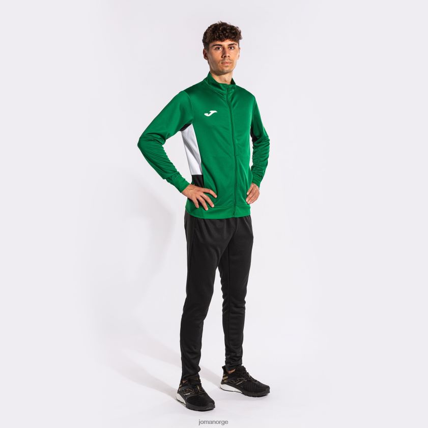 nei Joma treningsdress danubio ii grønn svart hvit FBD0T03240 menn