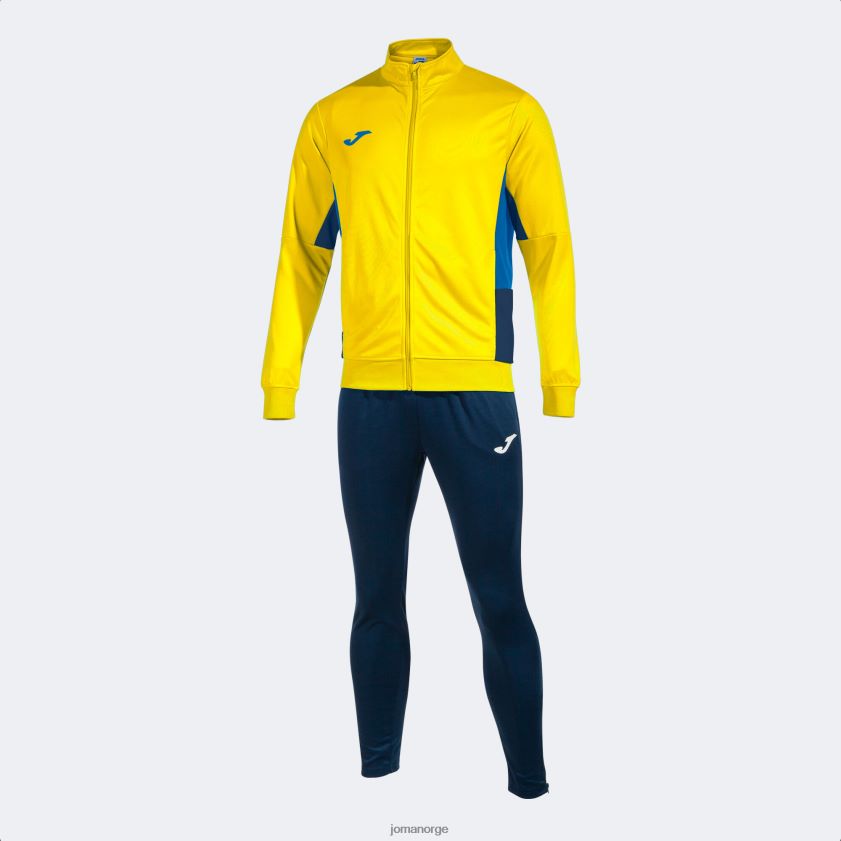nei Joma treningsdress danubio ii gul marineblå kongeblå FBD0T0495 menn
