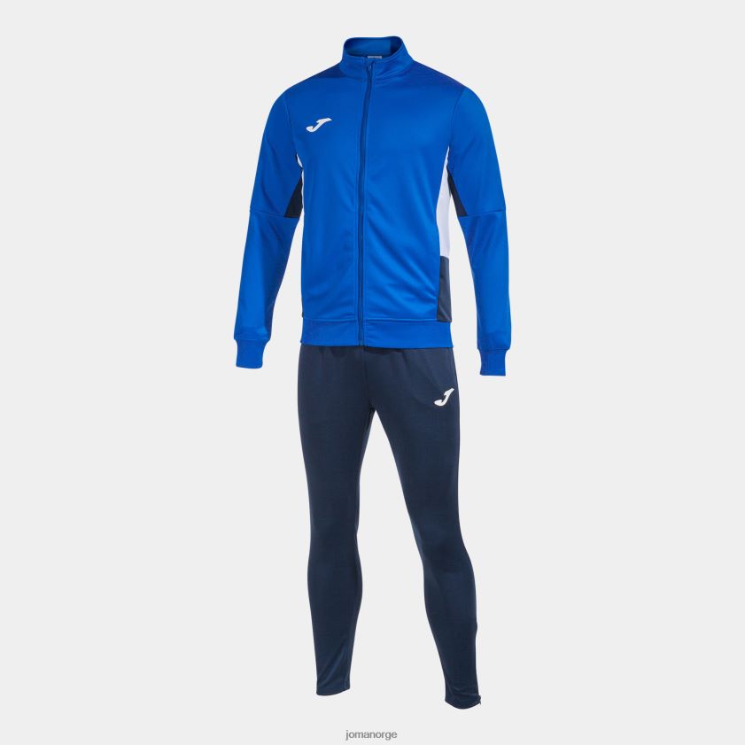 nei Joma treningsdress danubio ii kongeblå marineblå hvit FBD0T0109 menn