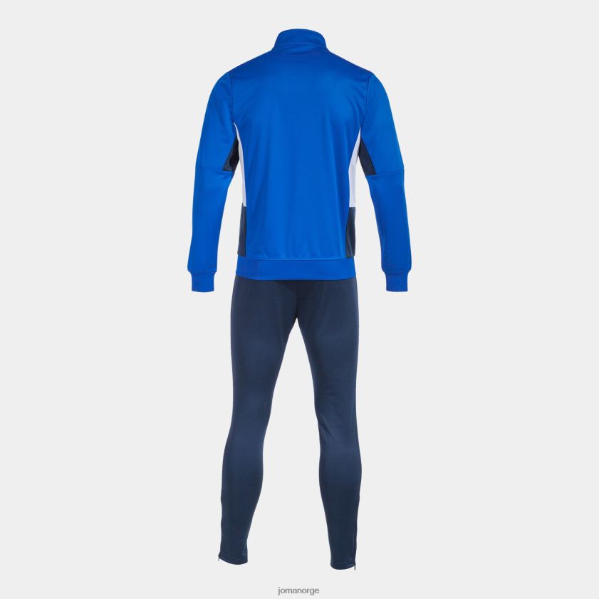 nei Joma treningsdress danubio ii kongeblå marineblå hvit FBD0T0109 menn