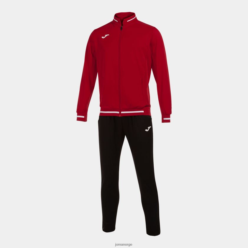 nei Joma treningsdress montreal rød svart FBD0T0869 menn