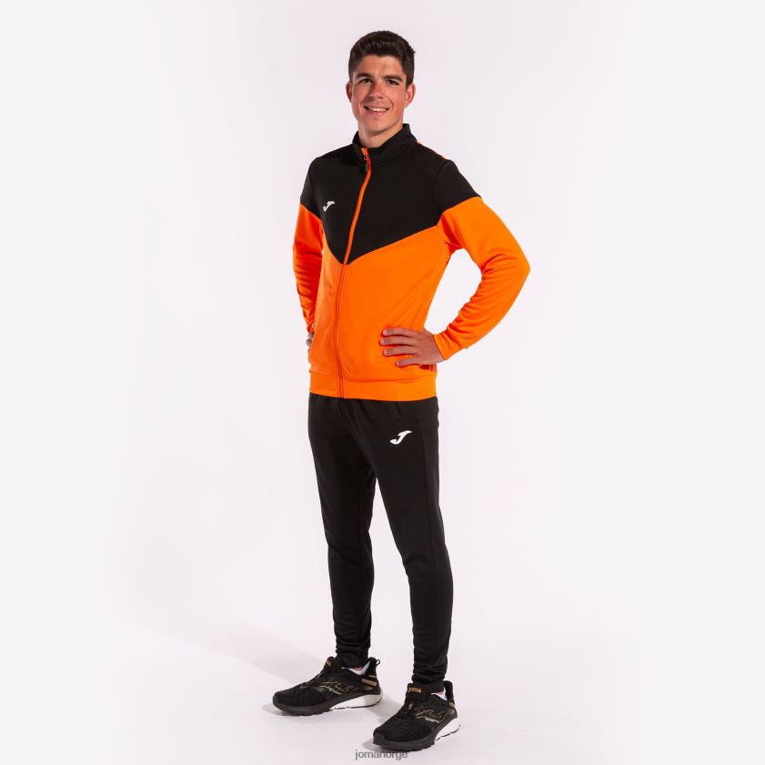 nei Joma treningsdress oxford oransje svart FBD0T04575 menn