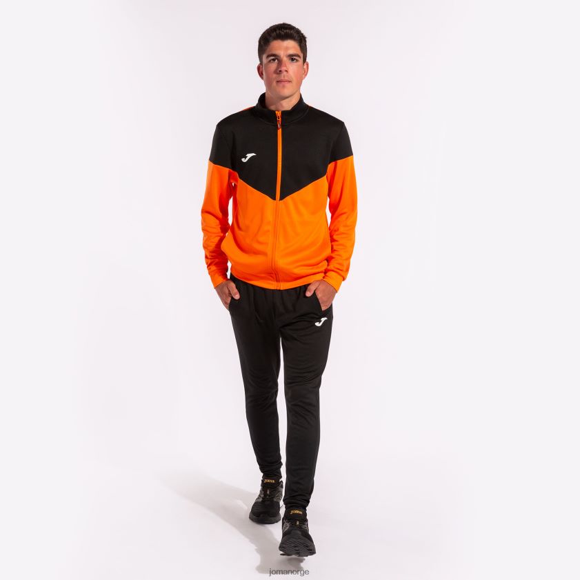 nei Joma treningsdress oxford oransje svart FBD0T04575 menn