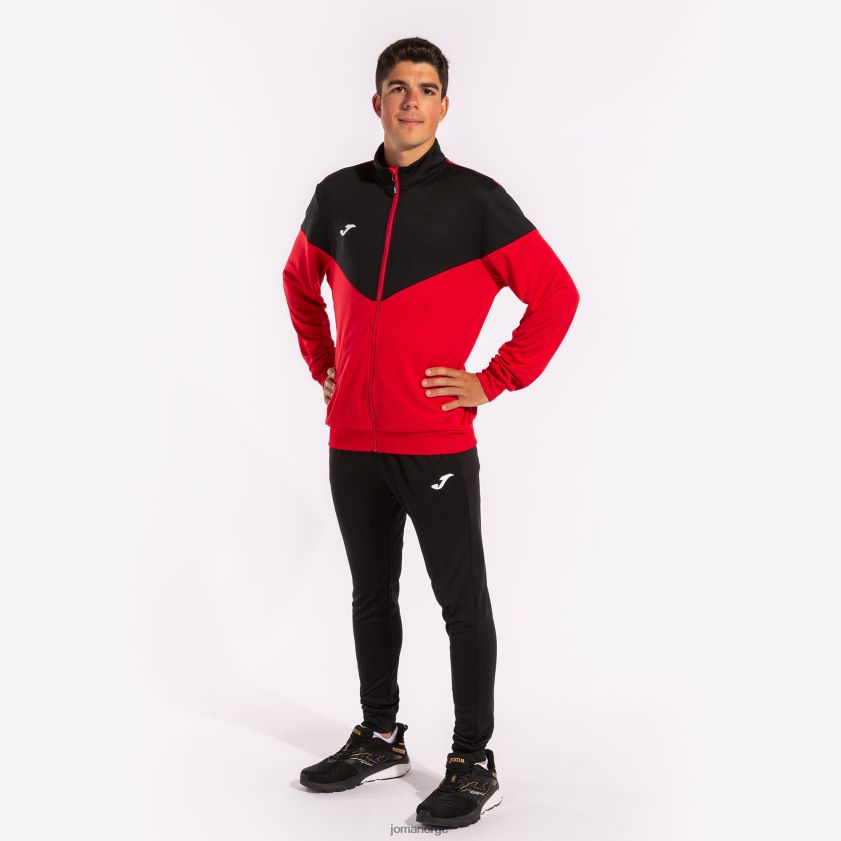 nei Joma treningsdress oxford rød svart FBD0T03158 menn