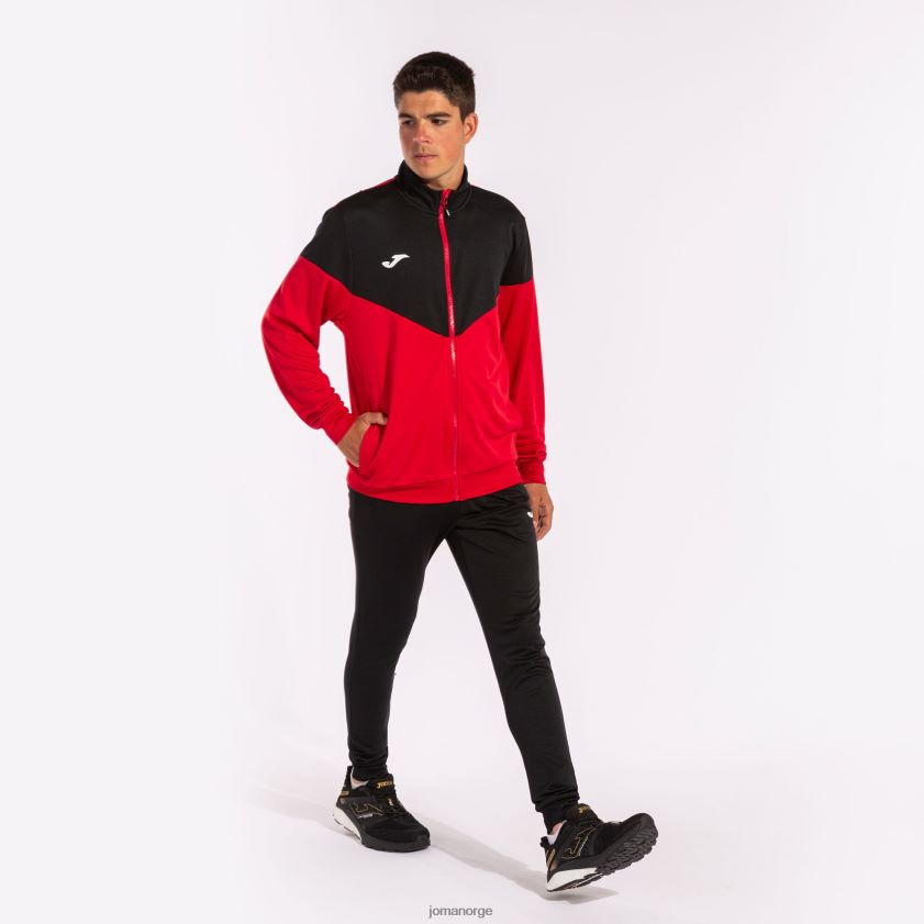 nei Joma treningsdress oxford rød svart FBD0T03158 menn
