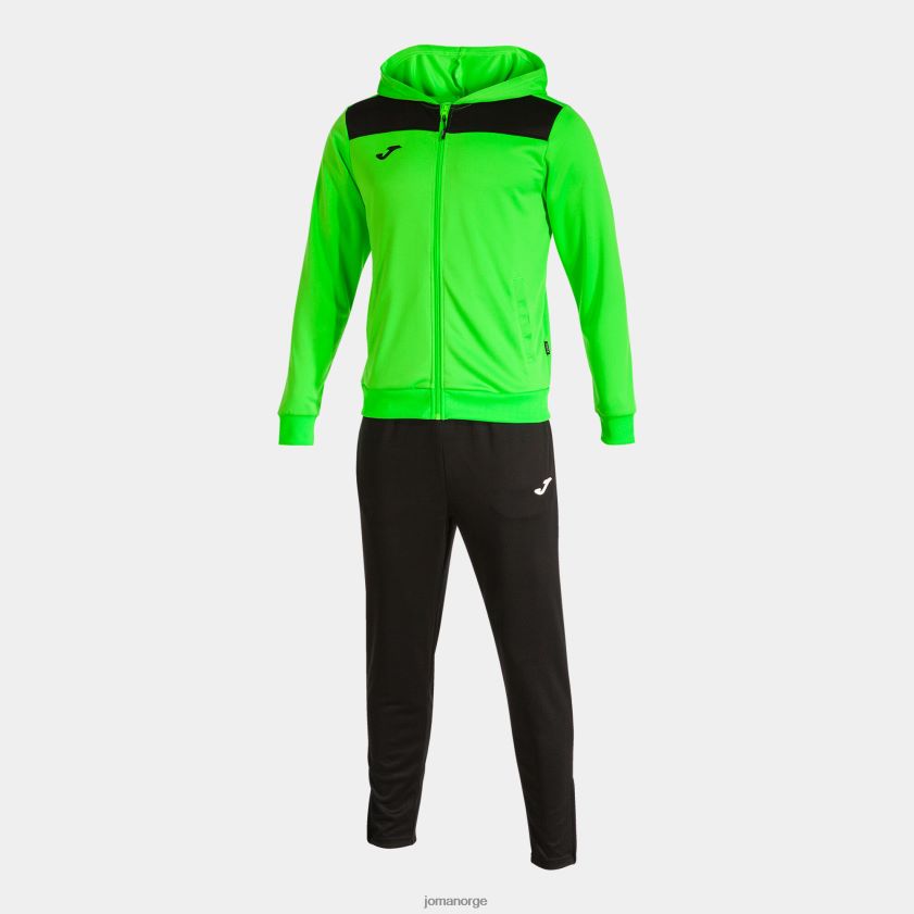 nei Joma treningsdress phoenix ii fluorescerende grønn svart FBD0T0430 menn