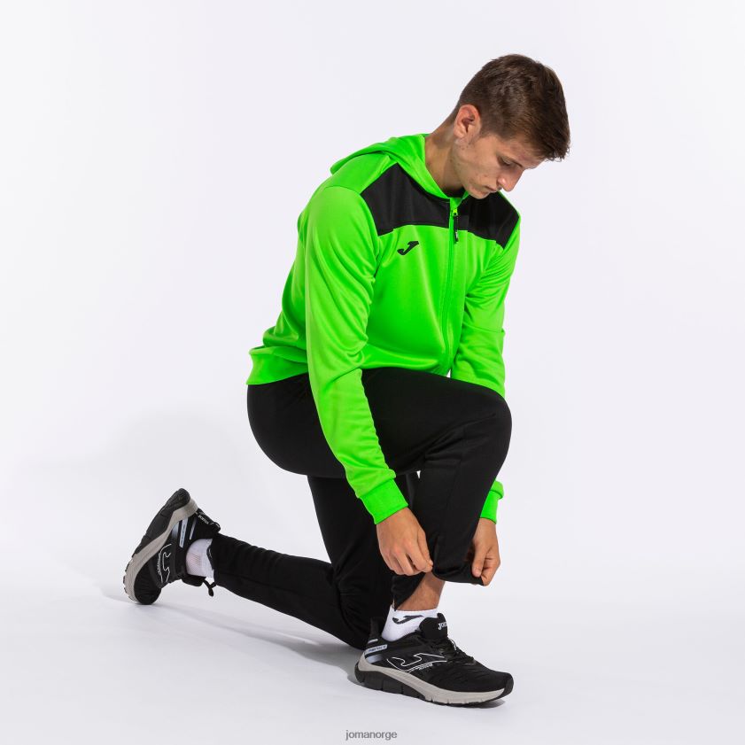 nei Joma treningsdress phoenix ii fluorescerende grønn svart FBD0T0430 menn