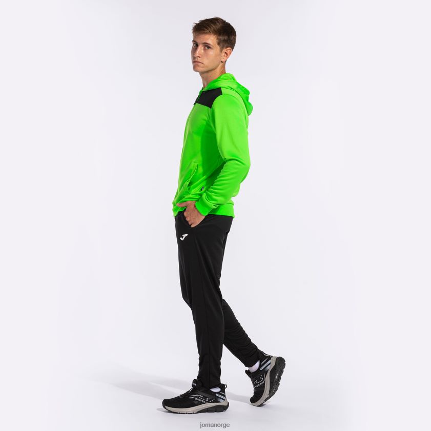 nei Joma treningsdress phoenix ii fluorescerende grønn svart FBD0T0430 menn