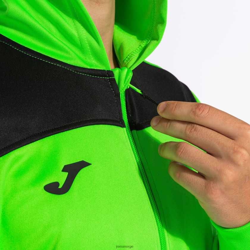 nei Joma treningsdress phoenix ii fluorescerende grønn svart FBD0T0430 menn