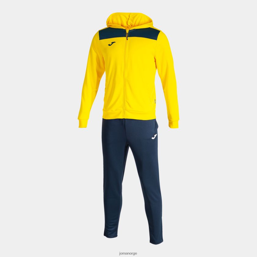 nei Joma treningsdress phoenix ii gul marineblå FBD0T0221 menn