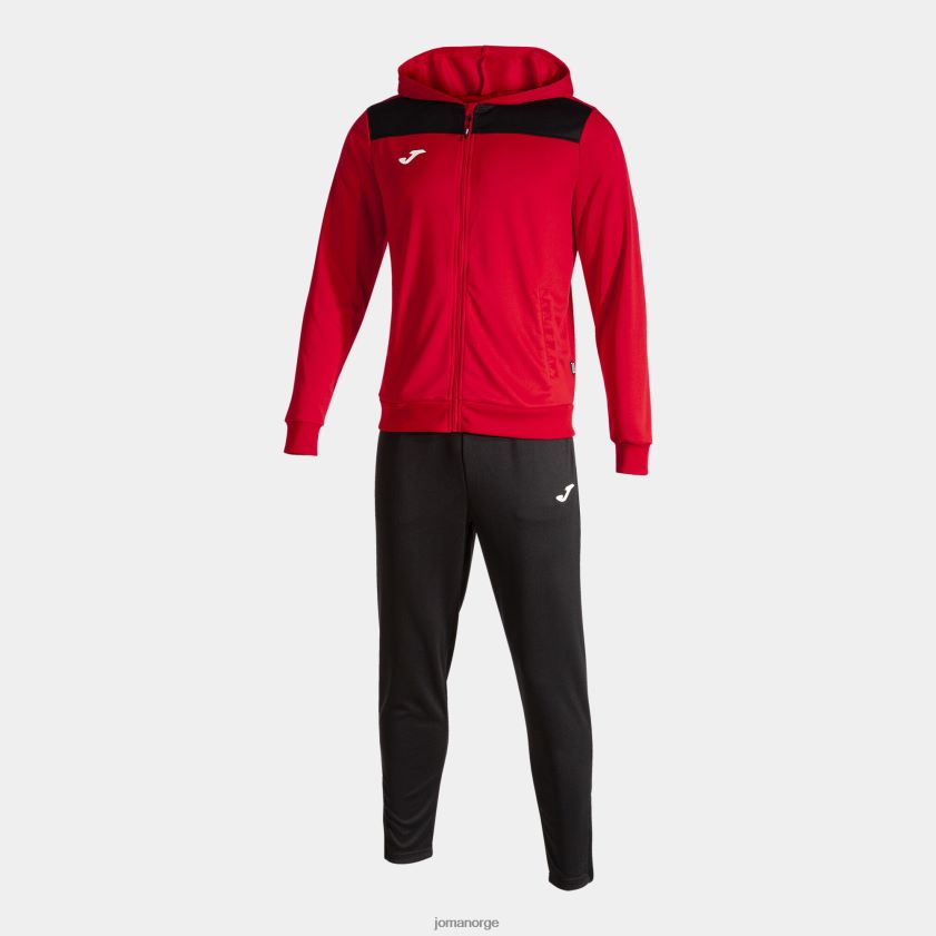 nei Joma treningsdress phoenix ii rød svart FBD0T0434 menn