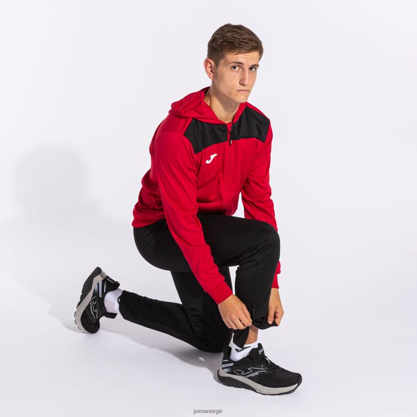 nei Joma treningsdress phoenix ii rød svart FBD0T0434 menn