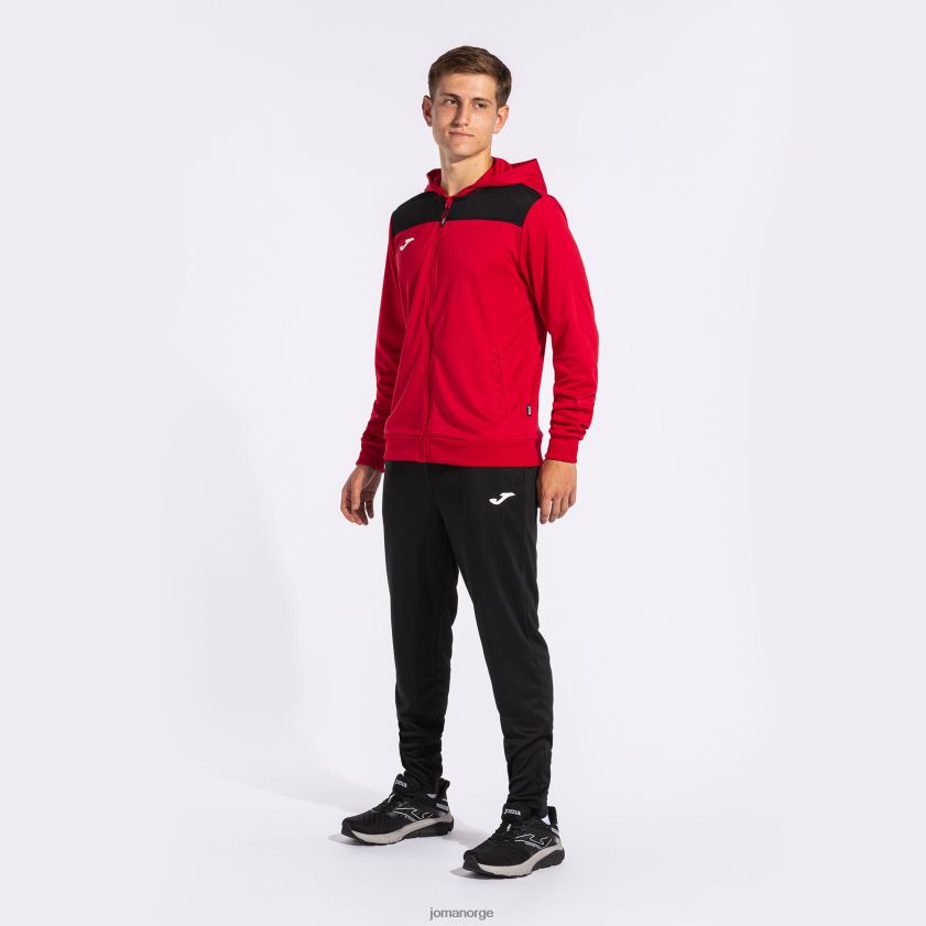 nei Joma treningsdress phoenix ii rød svart FBD0T0434 menn