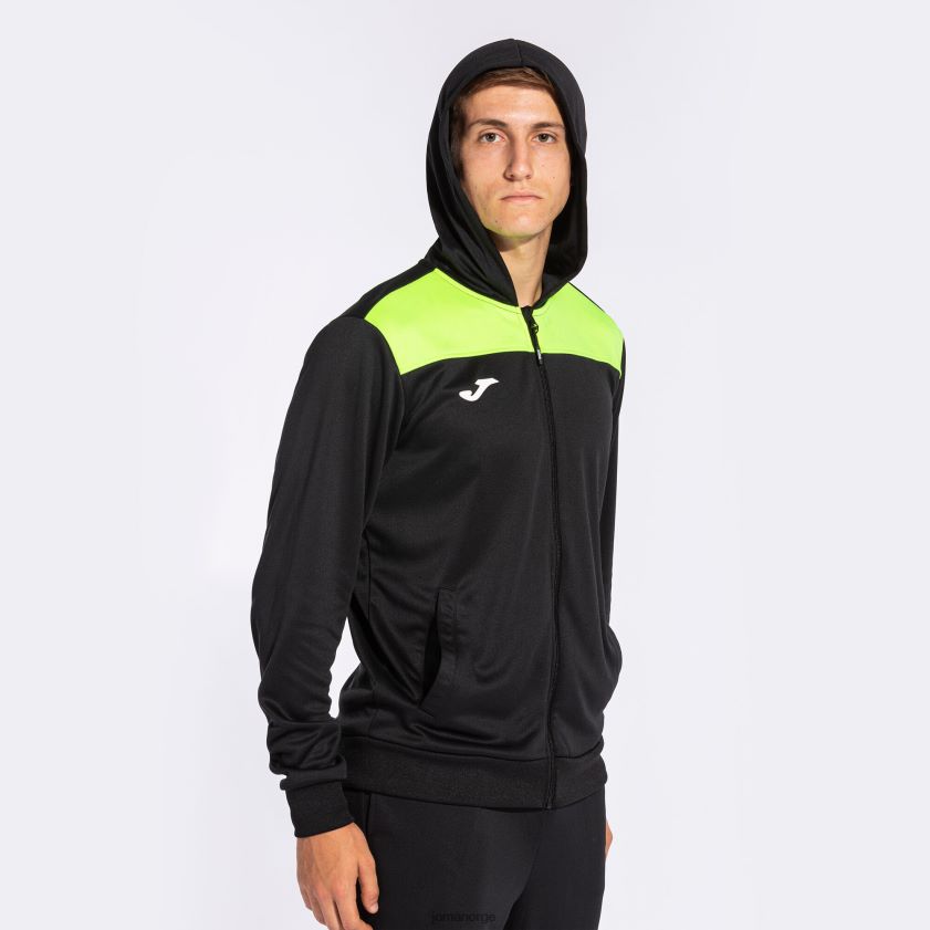 nei Joma treningsdress phoenix ii svart fluorescerende gul FBD0T04472 menn