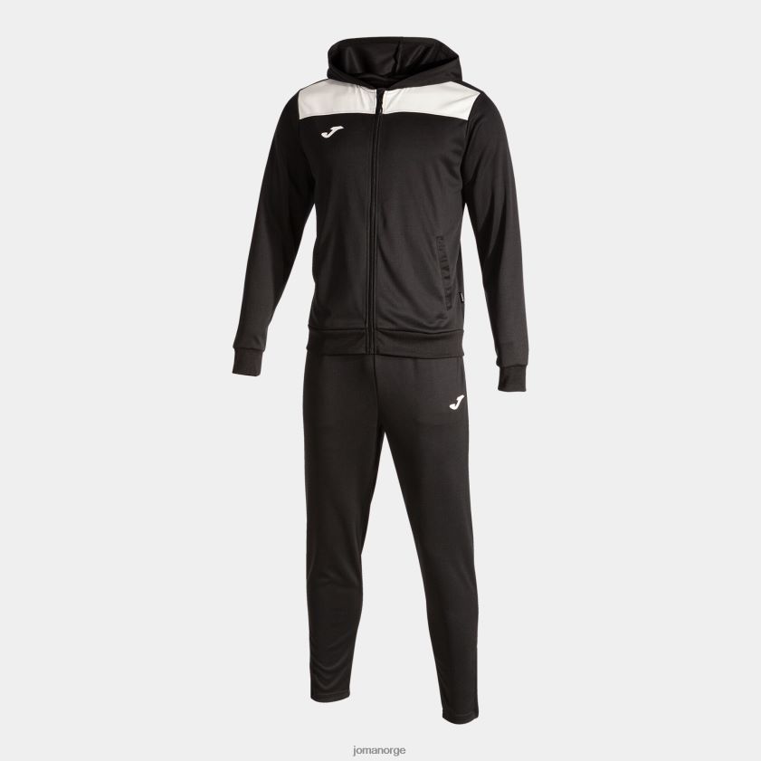 nei Joma treningsdress phoenix ii svart hvit FBD0T070 menn