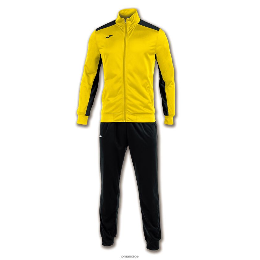 nei Joma treningsdressakademi gul svart FBD0T02940 menn
