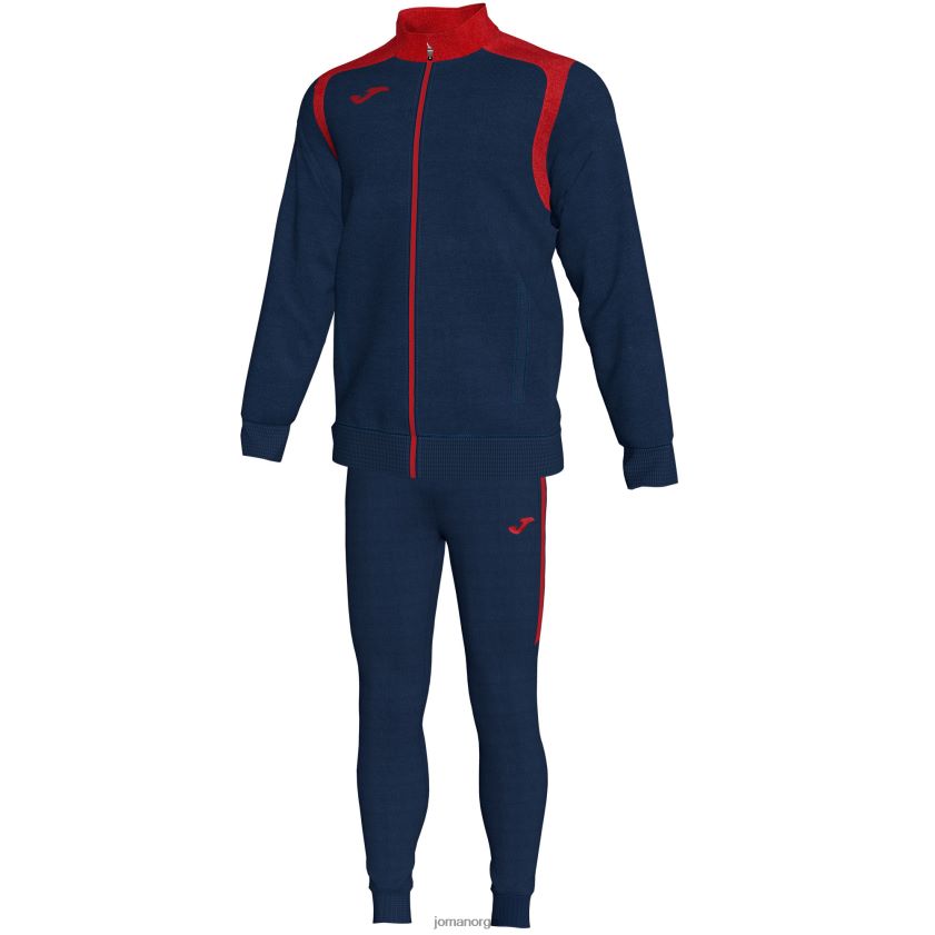 nei Joma treningsdressmesterskap v marineblå rød FBD0T0527 menn