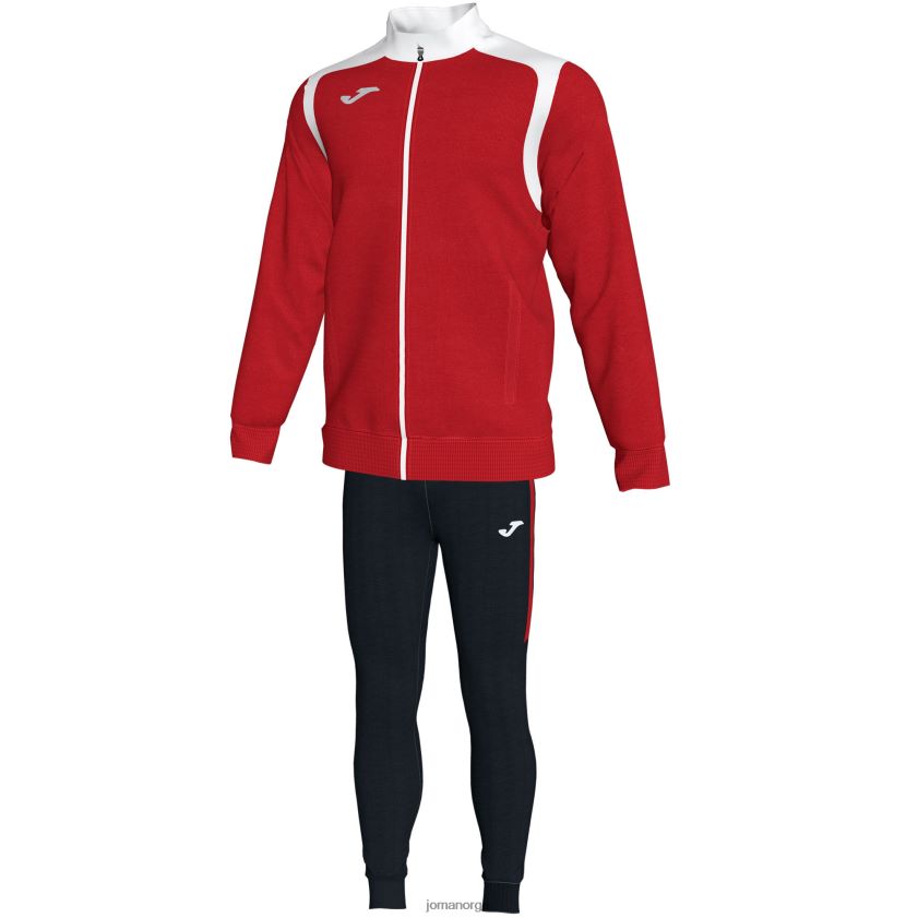 nei Joma treningsdressmesterskap v rød Hvit FBD0T0301 menn