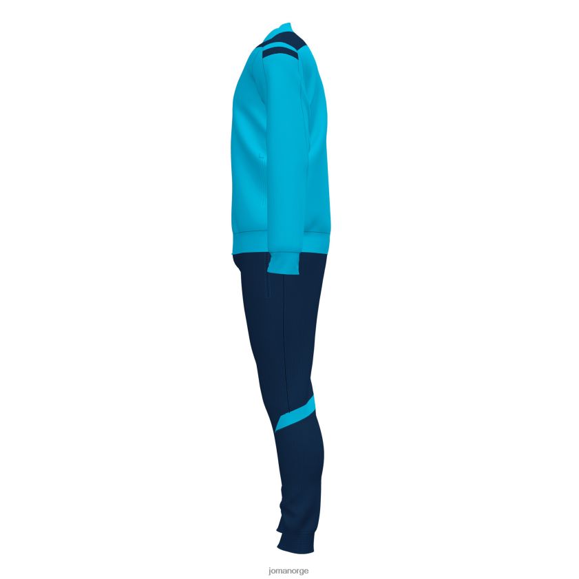 nei Joma treningsdressmesterskap vi fluorescerende turkis marineblå FBD0T03312 menn