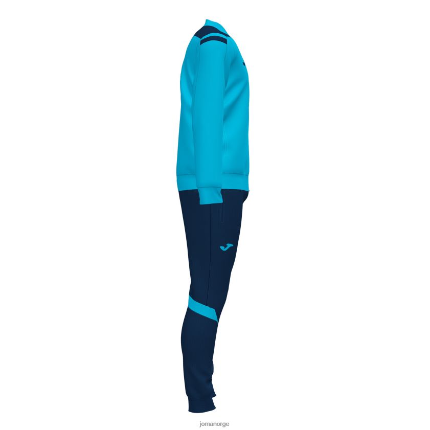nei Joma treningsdressmesterskap vi fluorescerende turkis marineblå FBD0T03312 menn