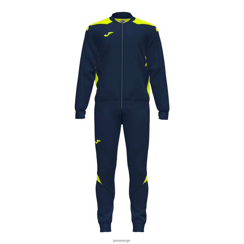 nei Joma treningsdressmesterskap vi marineblå fluorescerende gul FBD0T04532 menn