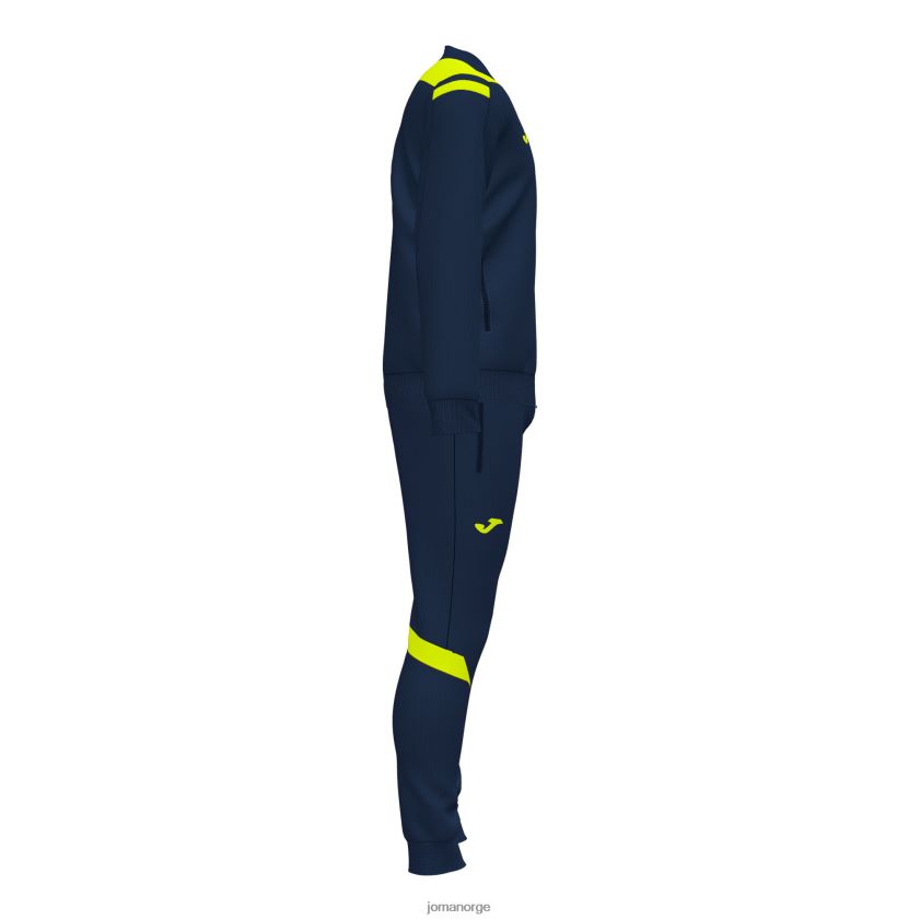 nei Joma treningsdressmesterskap vi marineblå fluorescerende gul FBD0T04532 menn