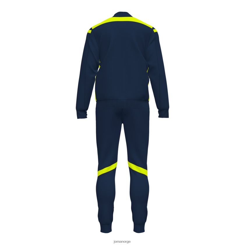 nei Joma treningsdressmesterskap vi marineblå fluorescerende gul FBD0T04532 menn