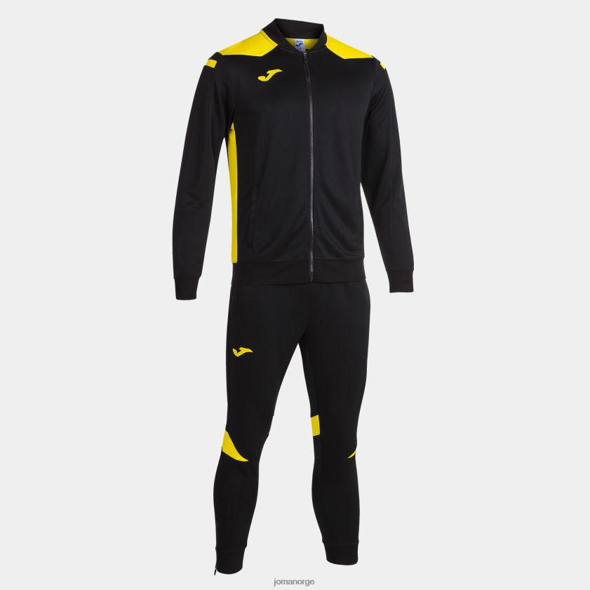nei Joma treningsdressmesterskap vi svart gul FBD0T03540 menn