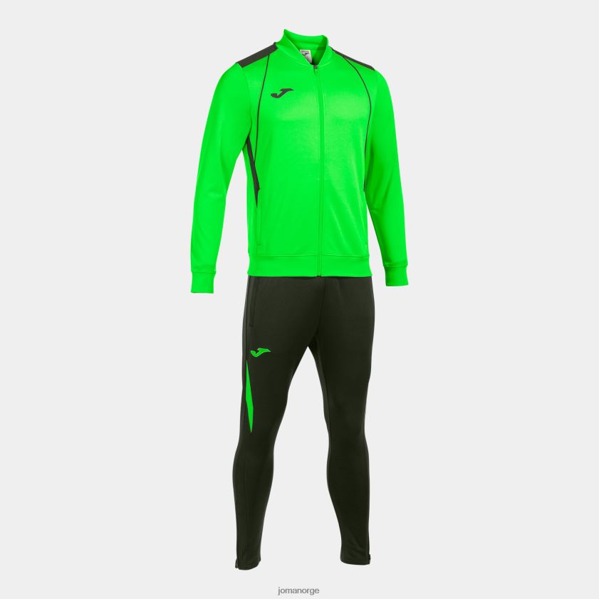 fluorescerende grønn svart