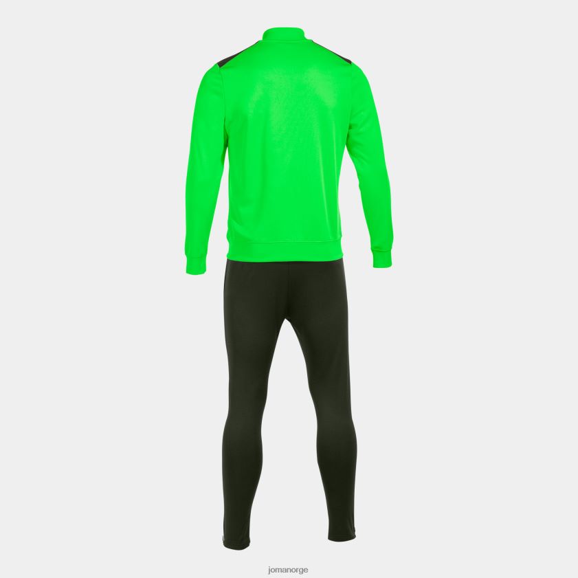 nei Joma treningsdressmesterskap vii fluorescerende grønn svart FBD0T0207 menn