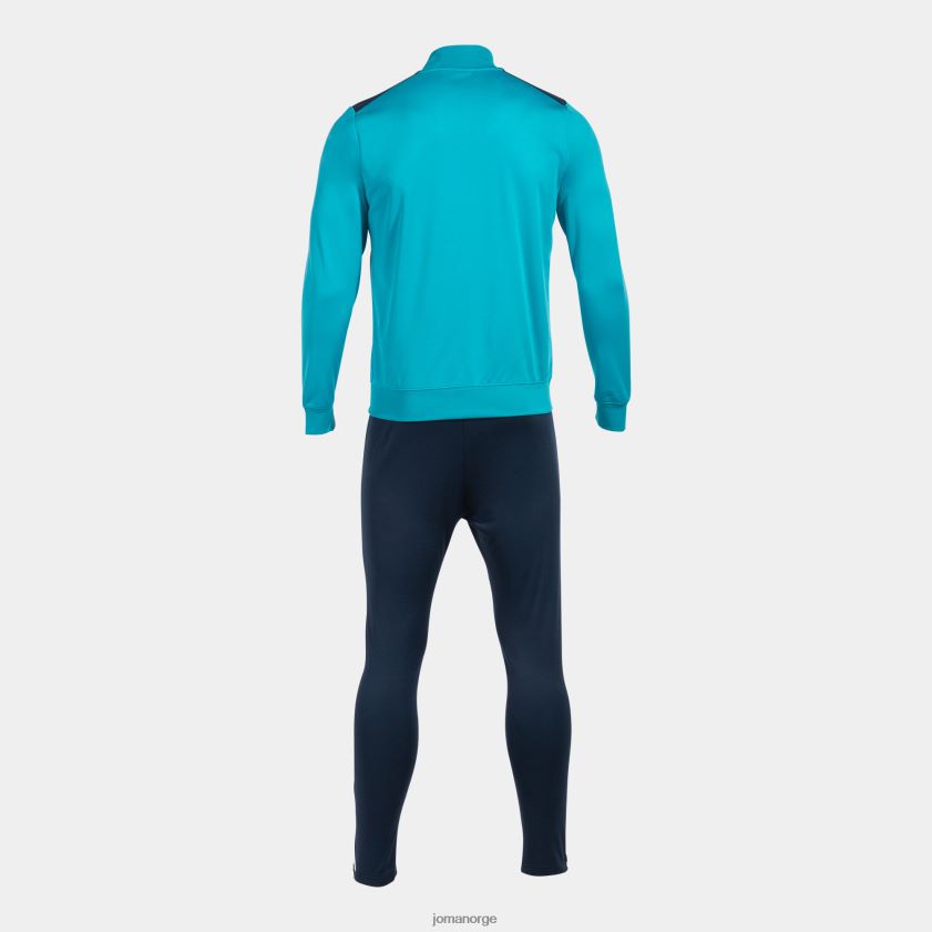 nei Joma treningsdressmesterskap vii fluorescerende turkis marineblå FBD0T01088 menn
