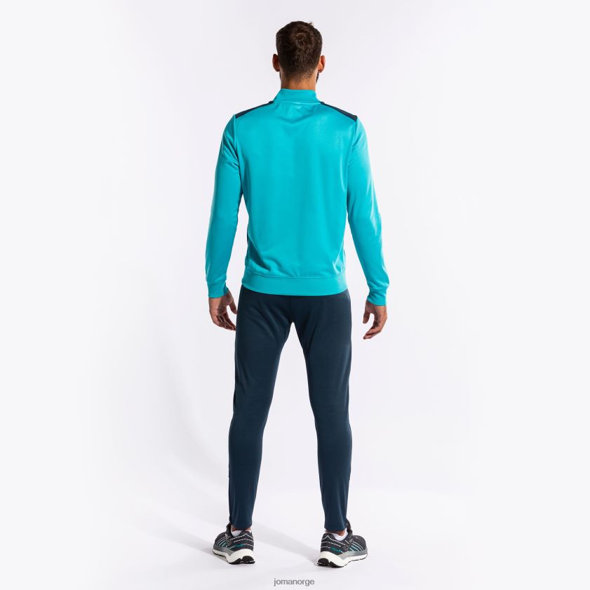 nei Joma treningsdressmesterskap vii fluorescerende turkis marineblå FBD0T01088 menn