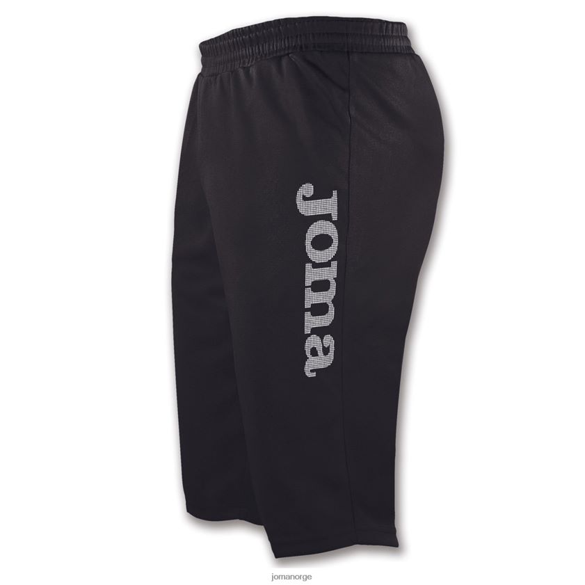 nei Joma 3/4 bukse luxor svart FBD0T04228 menn