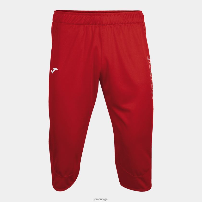 nei Joma 3/4 bukser vela rød FBD0T01391 menn