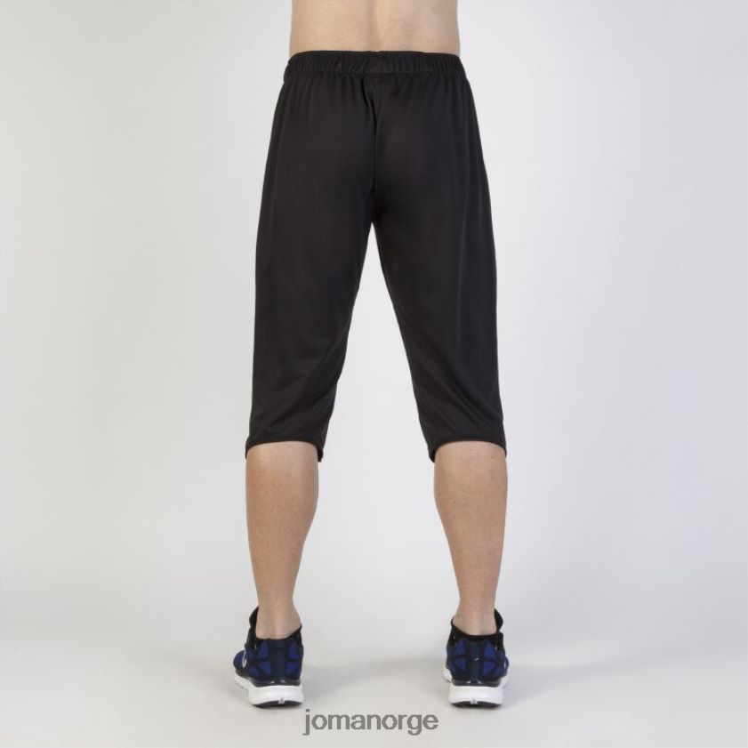 nei Joma 3/4 bukser vela svart FBD0T0933 menn