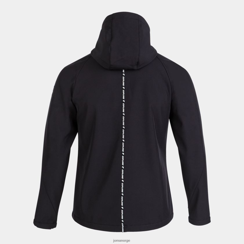 nei Joma soft shell explorer svart FBD0T01040 menn