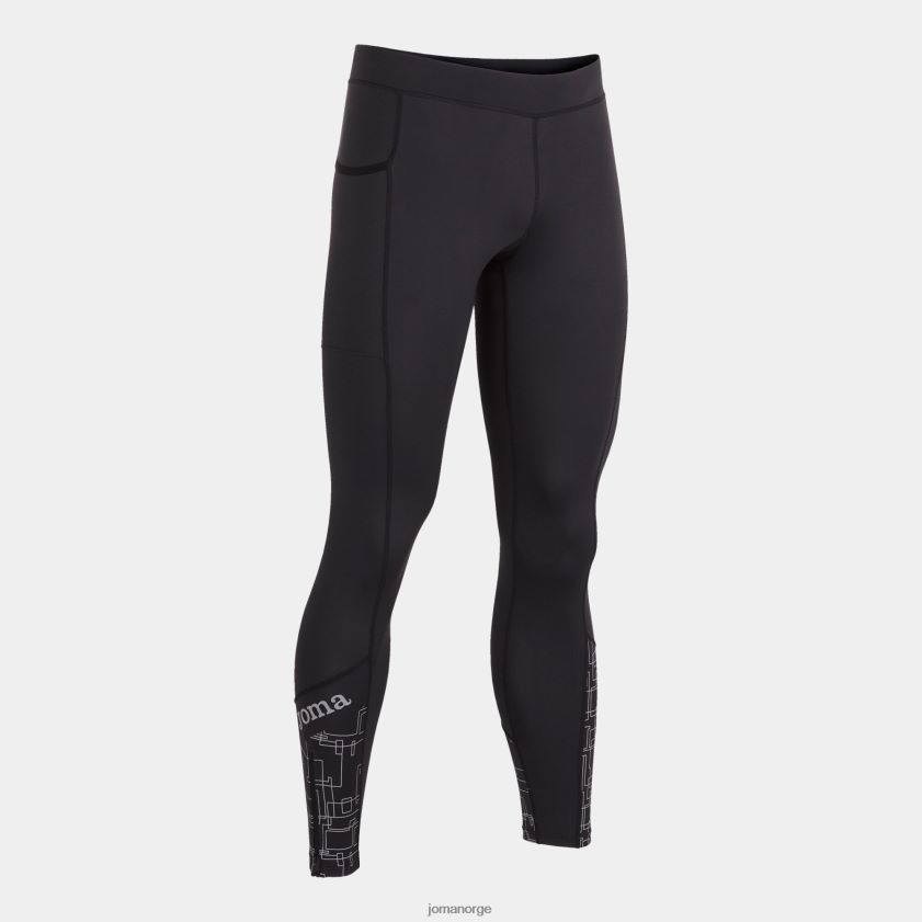nei Joma lange tights elite viii svart FBD0T03052 menn