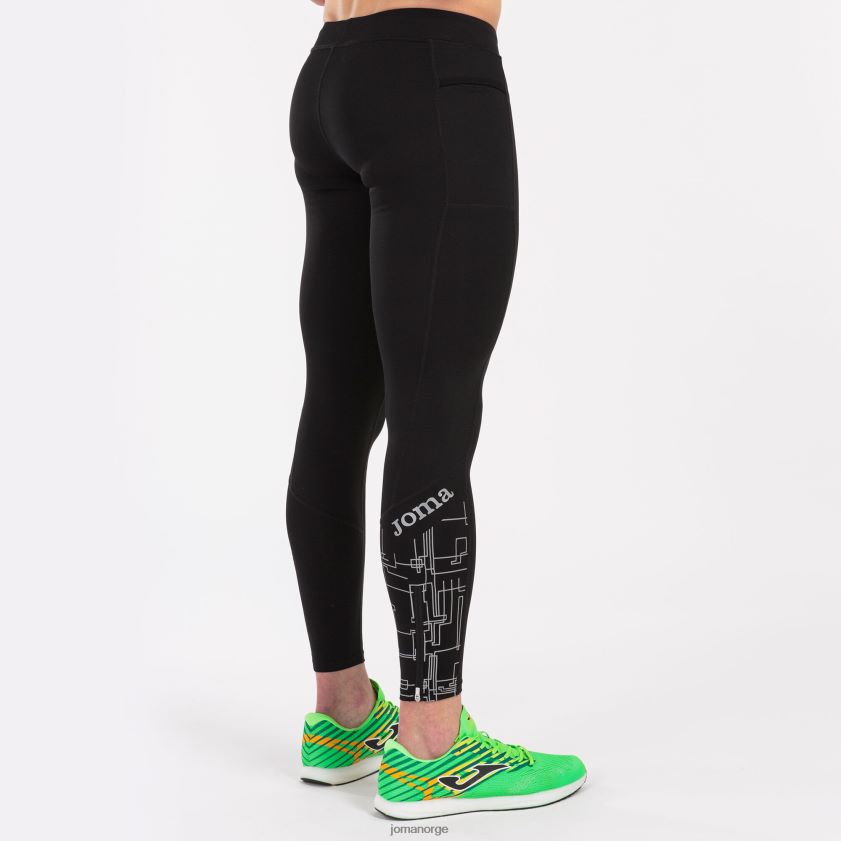 nei Joma lange tights elite viii svart FBD0T03052 menn