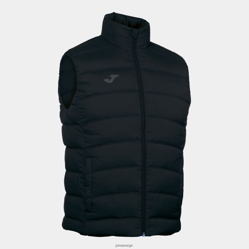 nei Joma polstret vest urban svart FBD0T0505 menn