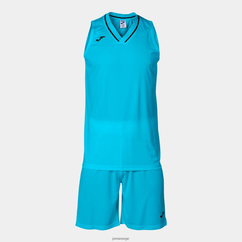nei Joma sett atlanta fluorescerende turkis svart FBD0T03424 menn