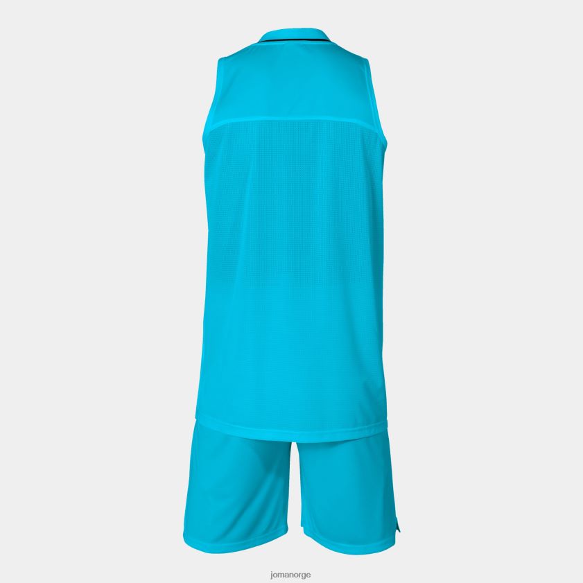 nei Joma sett atlanta fluorescerende turkis svart FBD0T03424 menn
