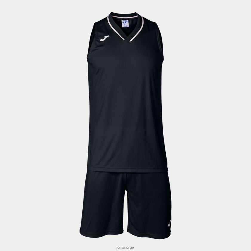 nei Joma sett atlanta svart hvit FBD0T01053 menn