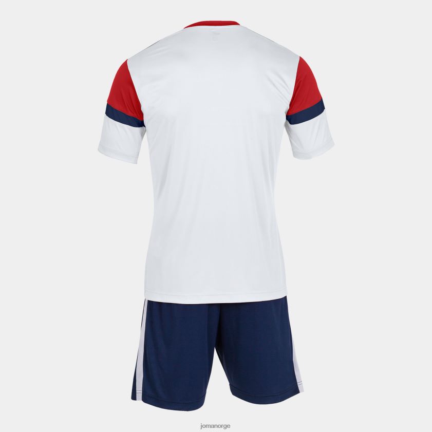 nei Joma sett danubio hvit rød FBD0T01057 menn