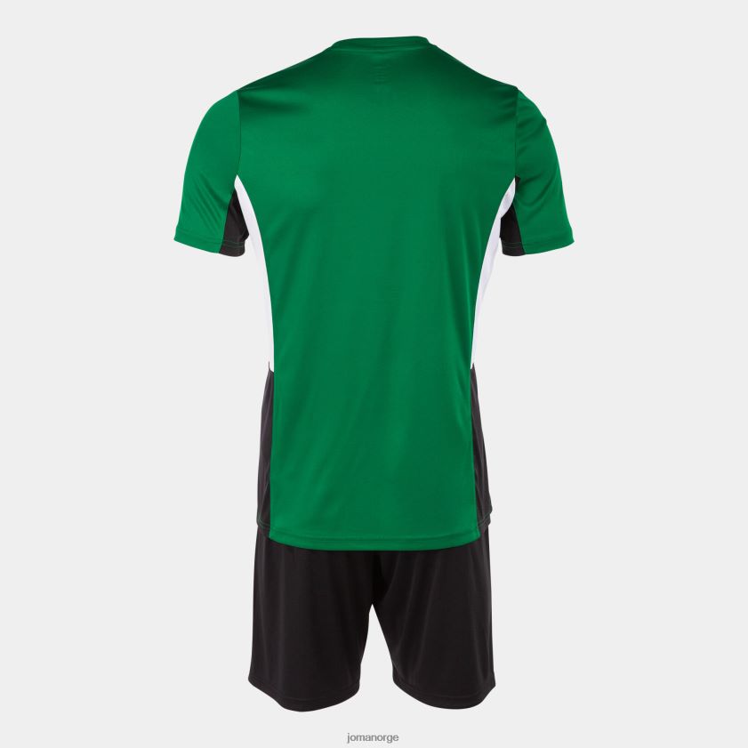 nei Joma sett danubio ii grønn svart hvit FBD0T0323 menn