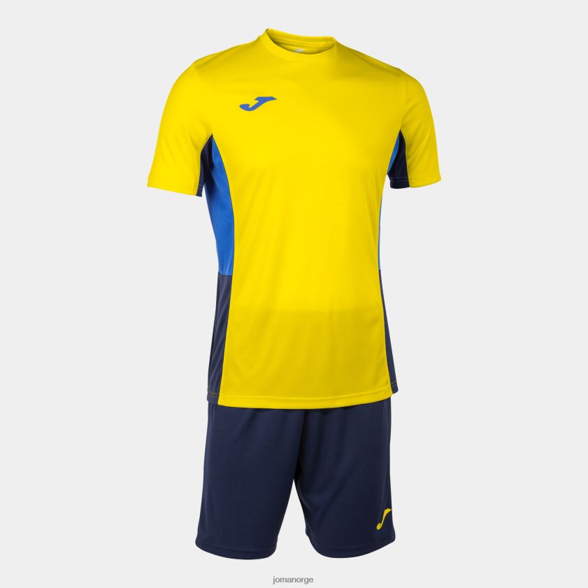 nei Joma sett danubio ii gul marineblå kongeblå FBD0T0429 menn