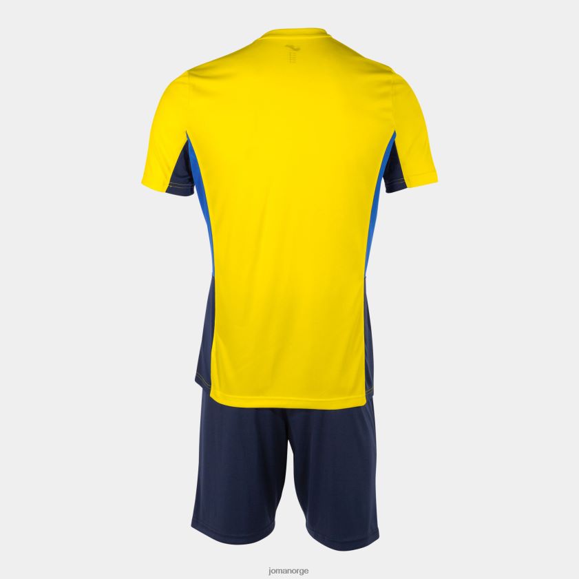 nei Joma sett danubio ii gul marineblå kongeblå FBD0T0429 menn