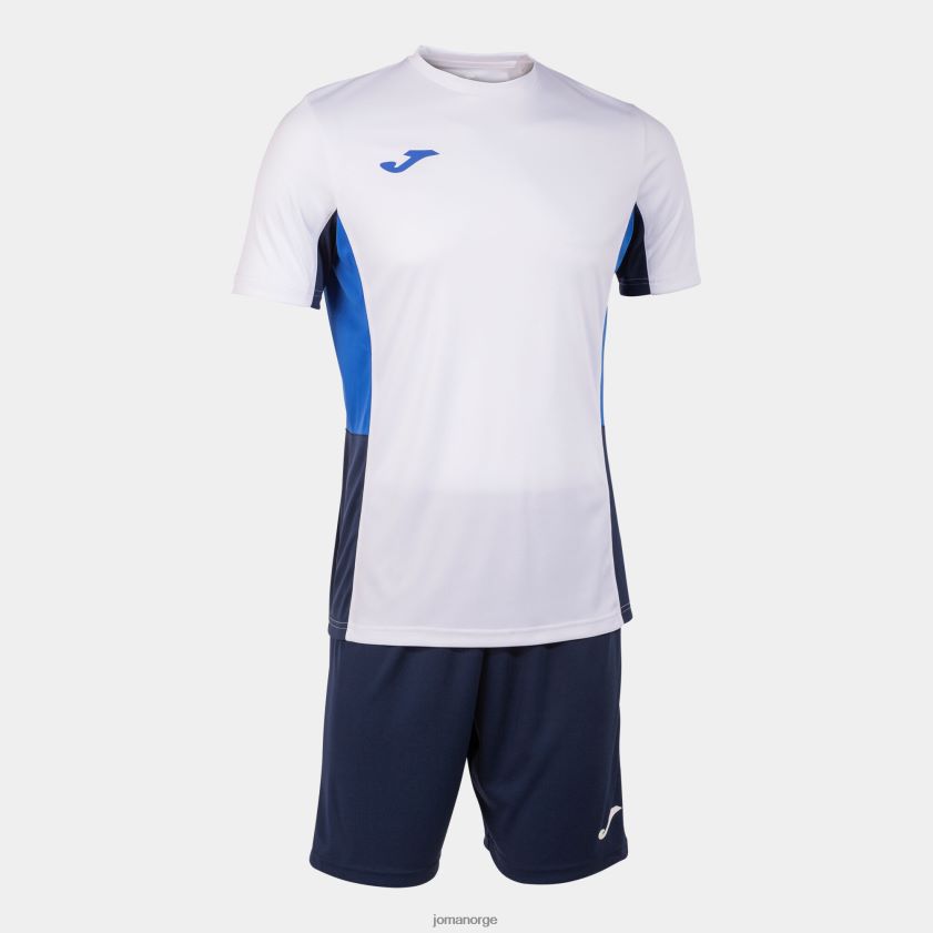 nei Joma sett danubio ii hvit marineblå kongeblå FBD0T03502 menn