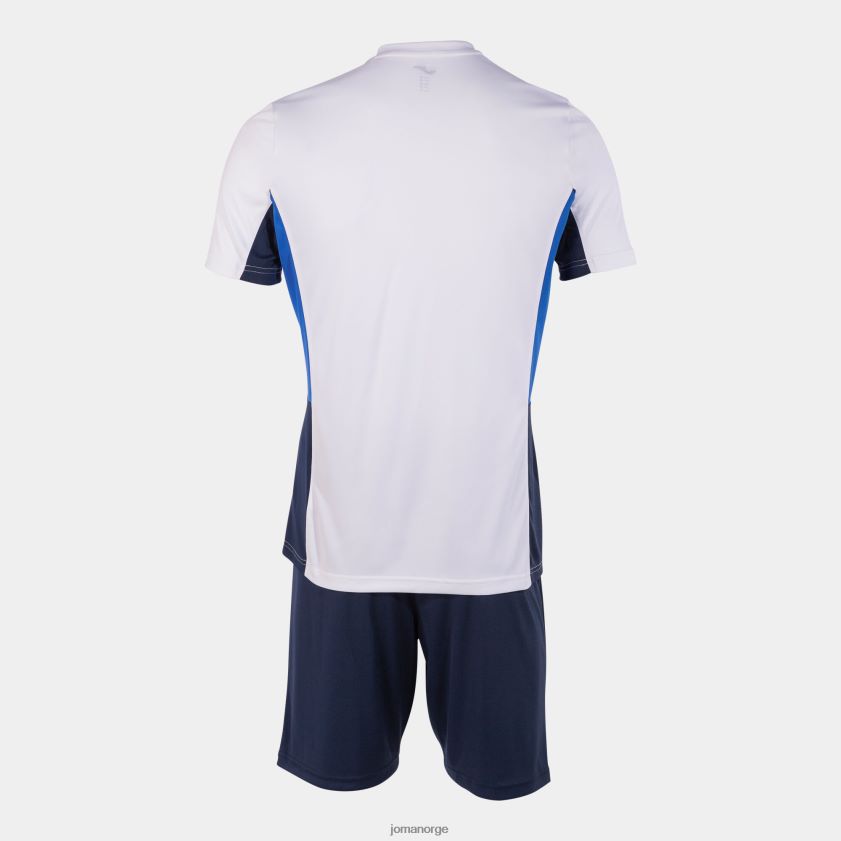 nei Joma sett danubio ii hvit marineblå kongeblå FBD0T03502 menn