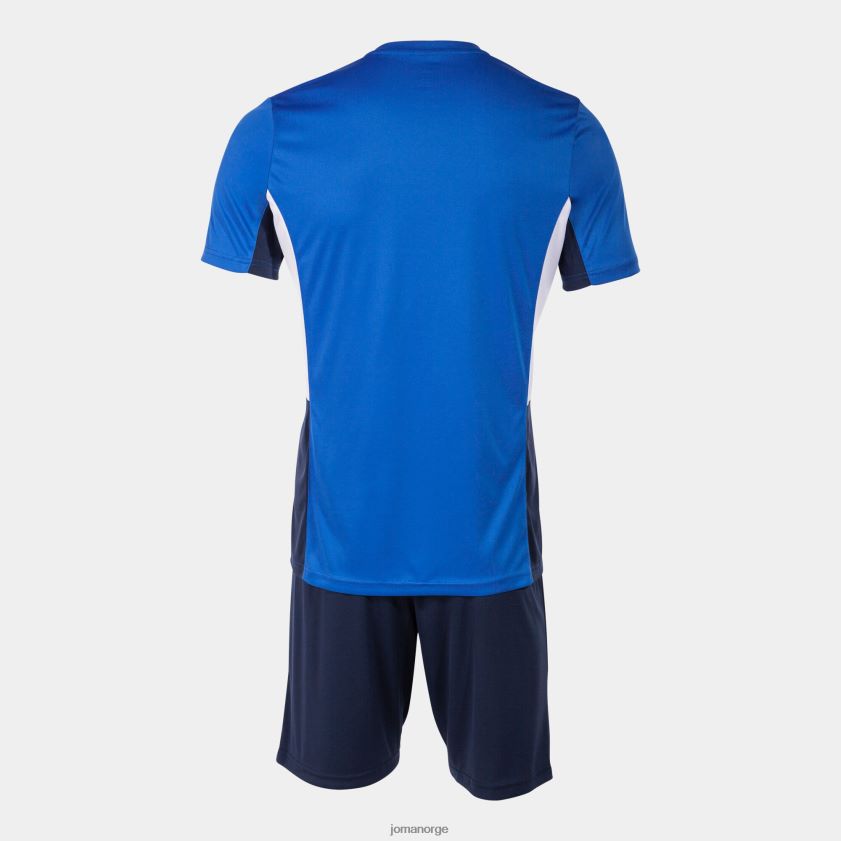 nei Joma sett danubio ii kongeblå marineblå hvit FBD0T0369 menn