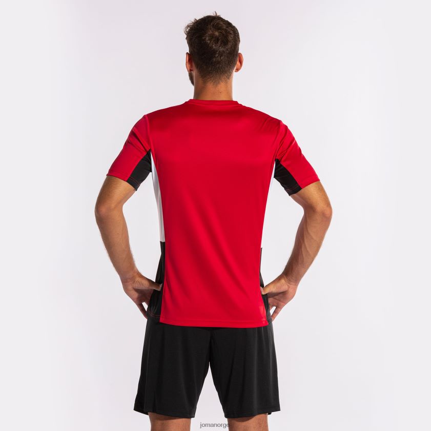 nei Joma sett danubio ii rød svart hvit FBD0T03206 menn